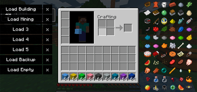 TooManyItems для Minecraft 1.2.5